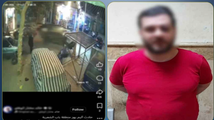 كشف ملابسات فيديو حادث تصادم مروع في باب الشعرية بالقاهرة